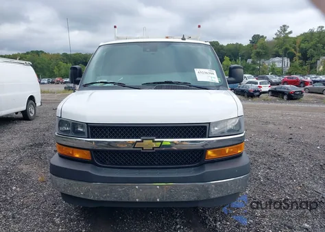 2020 Chevrolet Express Cargo Rwd 2500 Regular Wheelbase Wt from USA, damaged, VIN 1GCWGAFG2L1268286